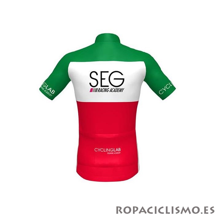 2020 Maillot SEG Racing Academy Tirantes Mangas Cortas Campeon Italia